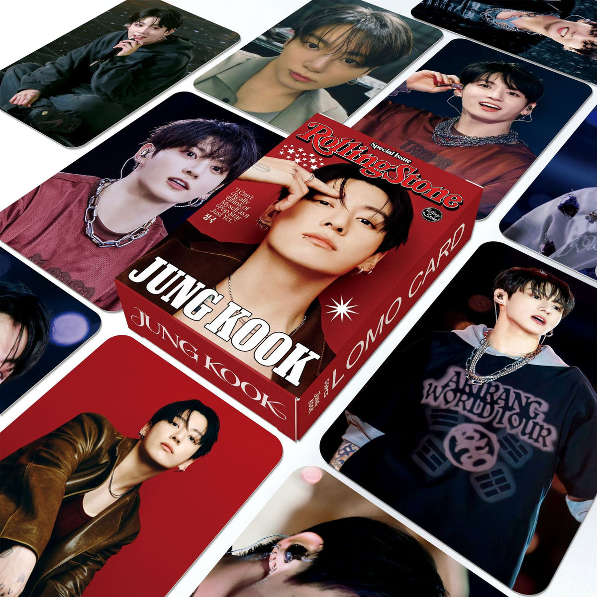BTS Taehyung & Jungkook Photocard Set — 55 pcs Lomo Cards