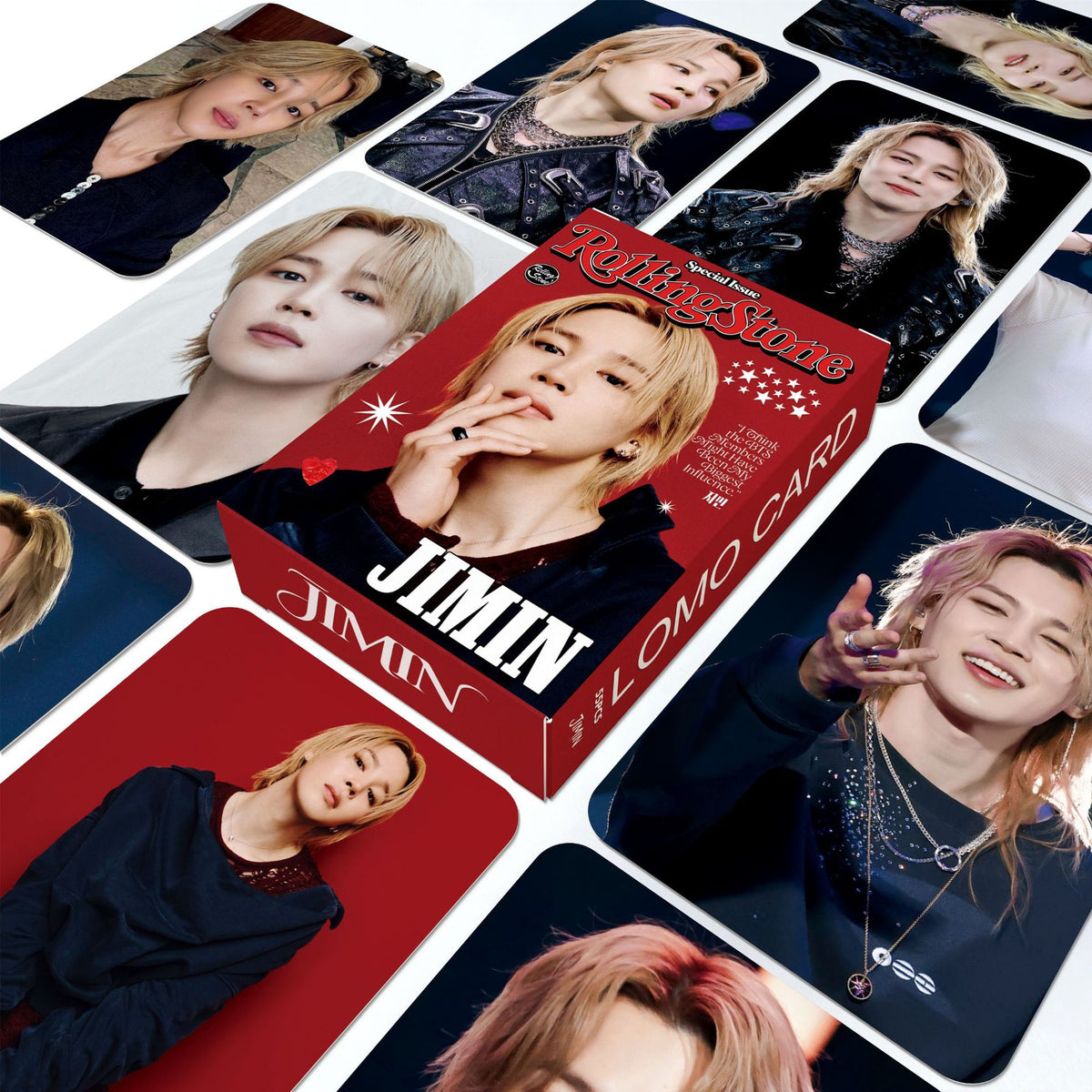 BTS Taehyung & Jungkook Photocard Set — 55 pcs Lomo Cards