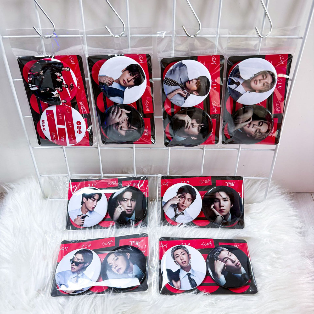 BTS ARIRANG Metal Badge — Kim Taehyung Pendant