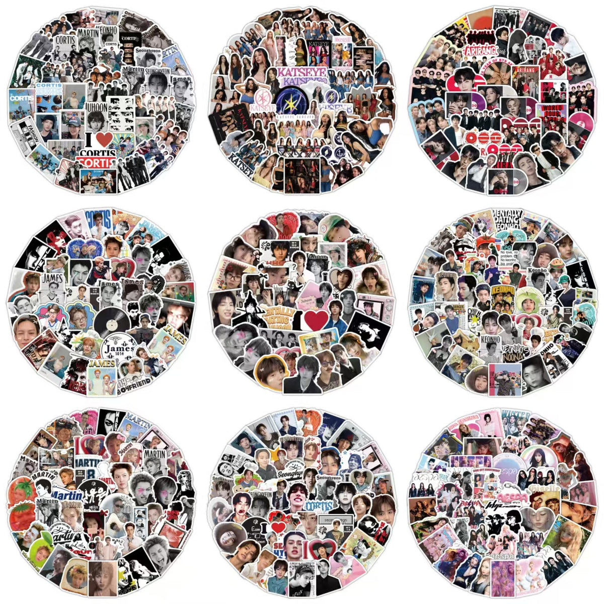 Cortis K-pop Sticker Pack (50 pcs)