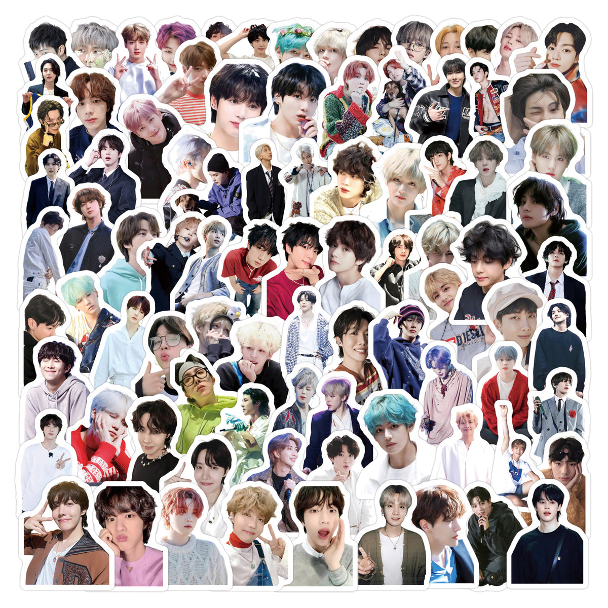 BTS Graffiti Sticker Pack (100 pcs)