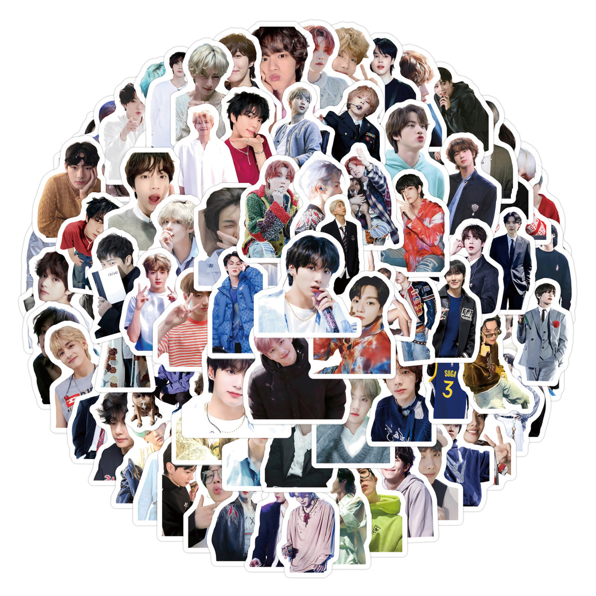 BTS Graffiti Sticker Pack (100 pcs)