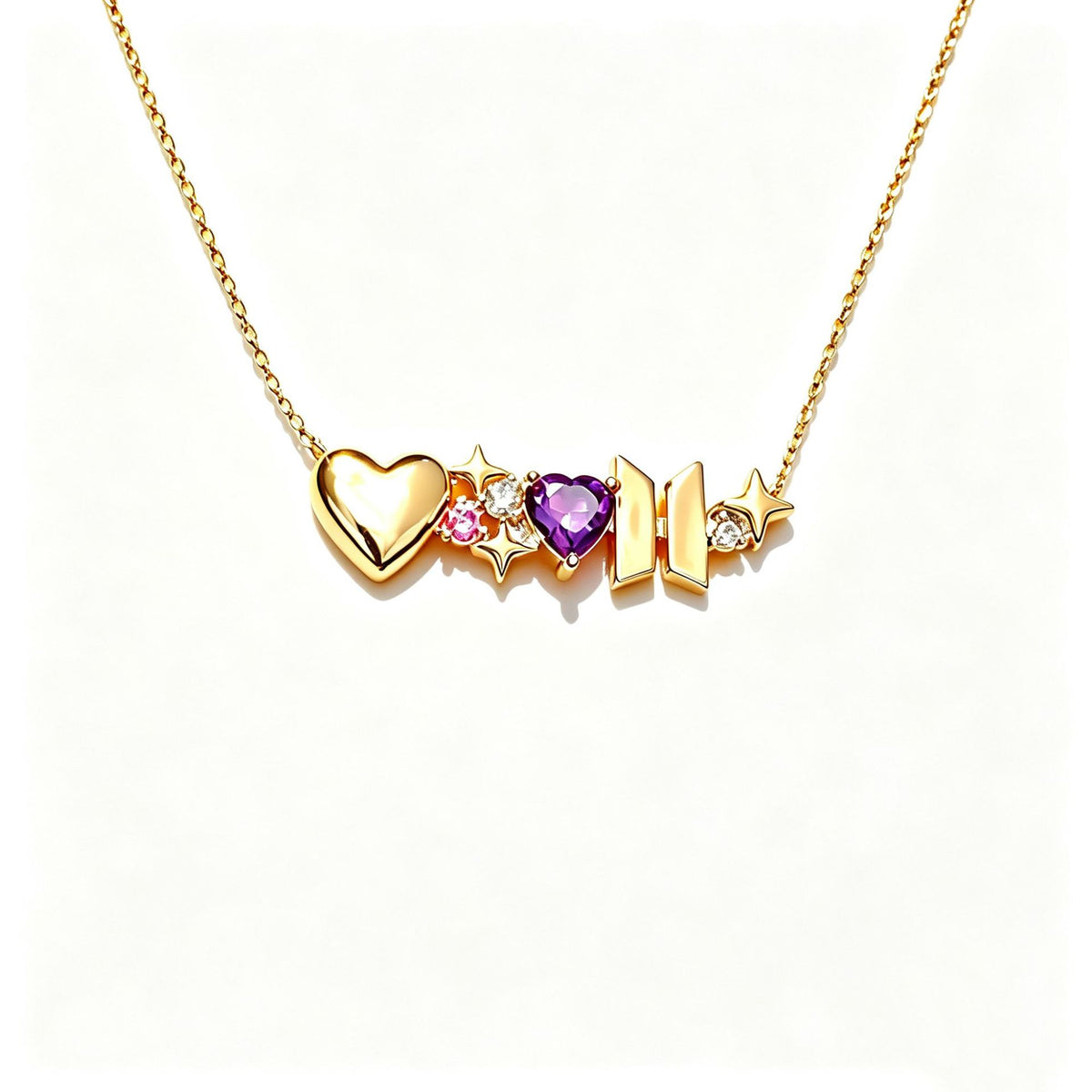 BT21 Whale Charm Pendant Bracelet — BTS Cartoon Style