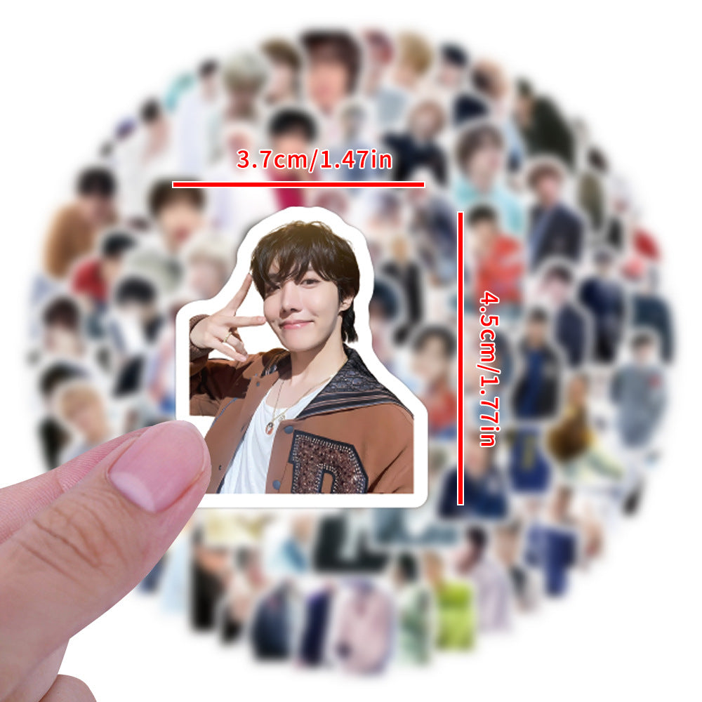 BTS Graffiti Sticker Pack (100 pcs)