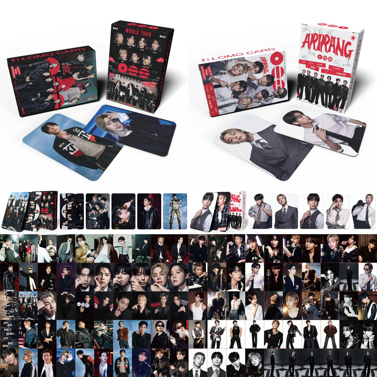 BTS ARIRANG Lomo Card Set 55 Pcs