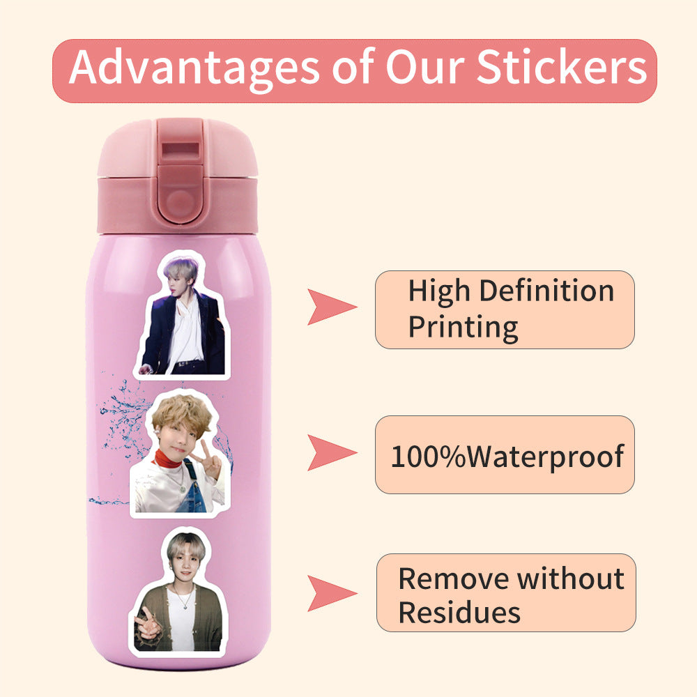 BTS Graffiti Sticker Pack (100 pcs)