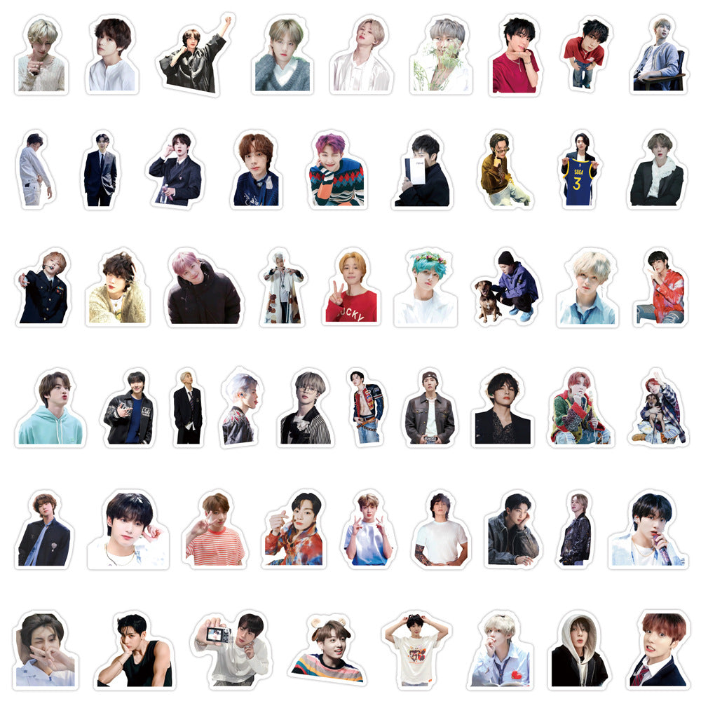 BTS Graffiti Sticker Pack (100 pcs)