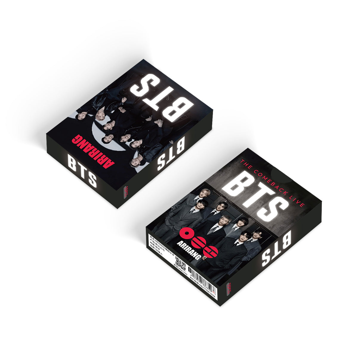BTS Laser Photocard Set — 55 pcs Boxed Collection